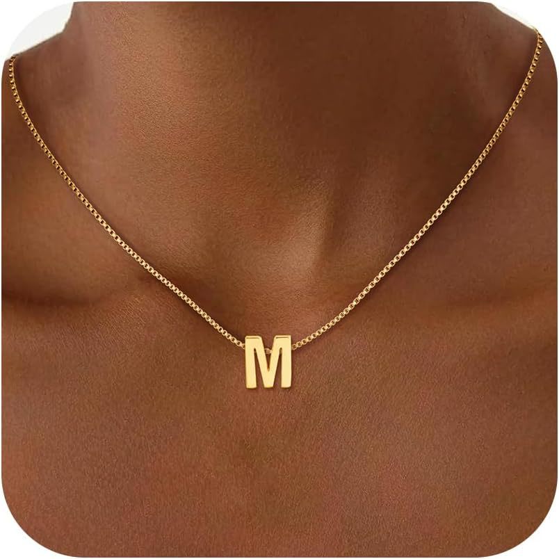 The Classic Initial Charm Necklace