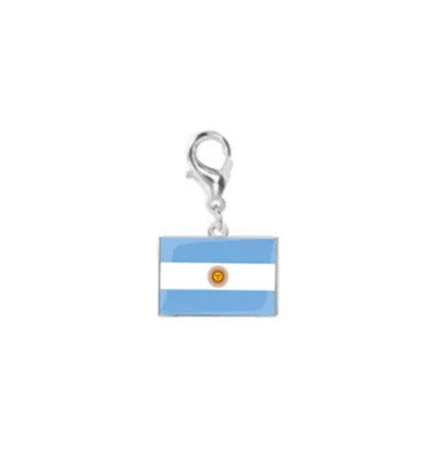 The World Traveler Flag Charm