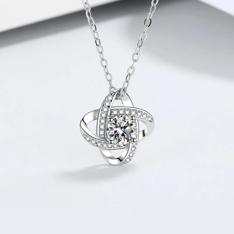 Four-Leaf Fortune Pendant