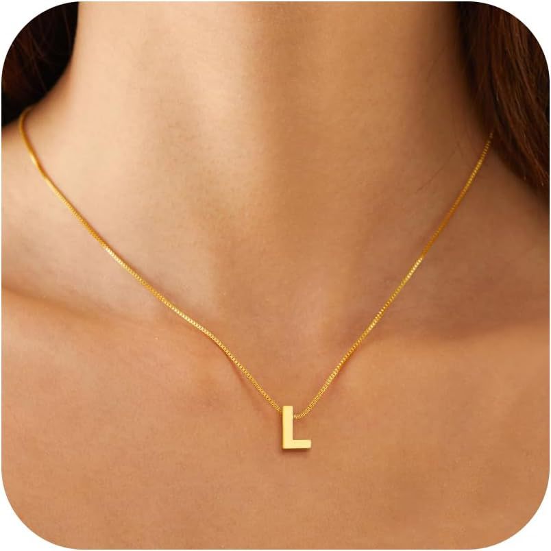The Classic Initial Charm Necklace