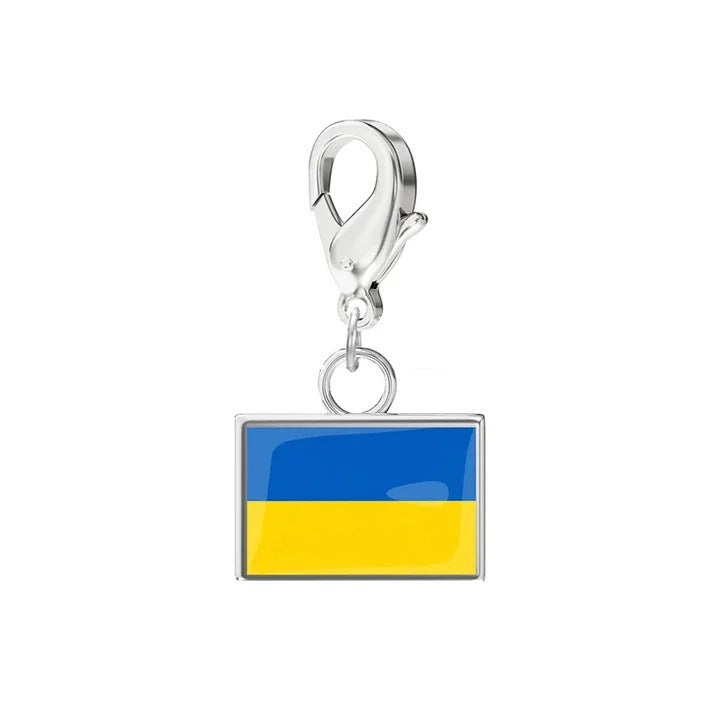 The World Traveler Flag Charm