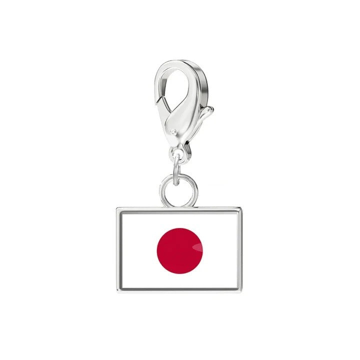 The World Traveler Flag Charm