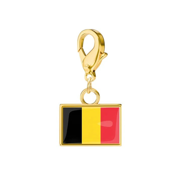 The World Traveler Flag Charm