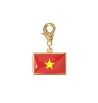 The World Traveler Flag Charm