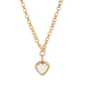 Flat Triangle Charm Locket