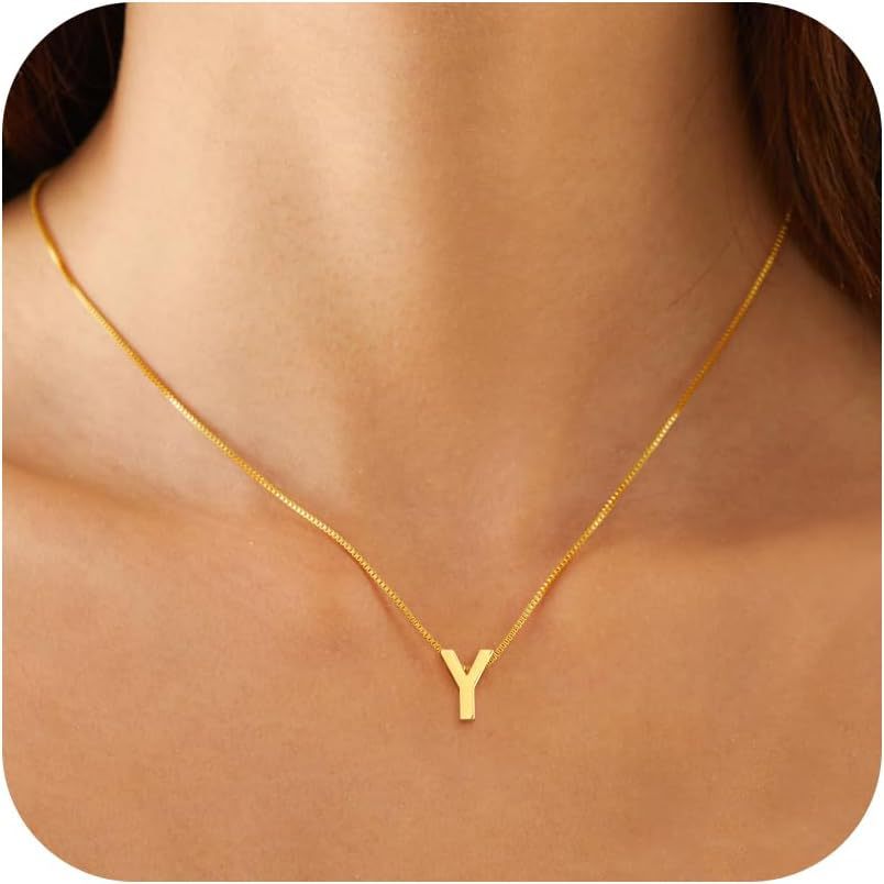 The Classic Initial Charm Necklace