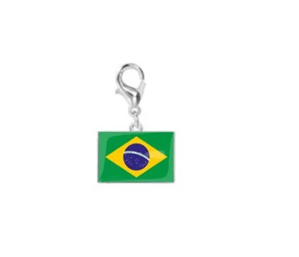 The World Traveler Flag Charm