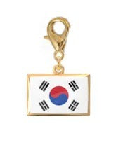 The World Traveler Flag Charm
