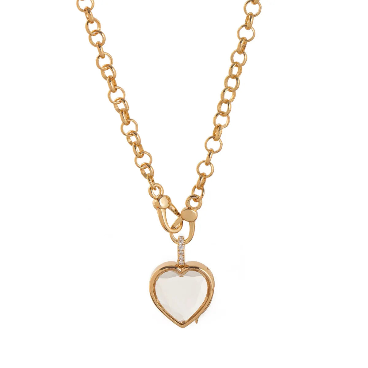 Love Transparent Charm Locket