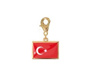 The World Traveler Flag Charm