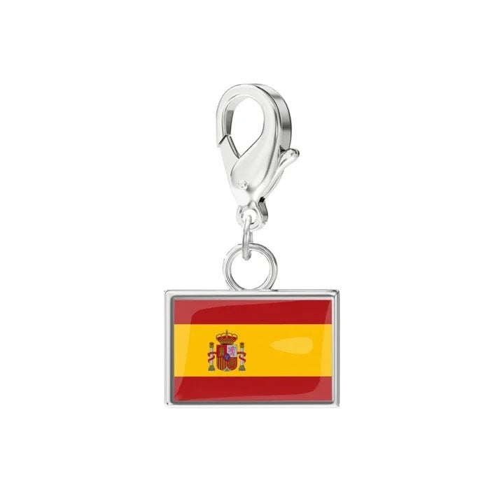 The World Traveler Flag Charm