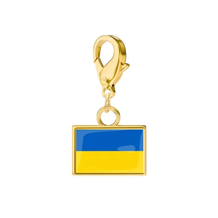 The World Traveler Flag Charm
