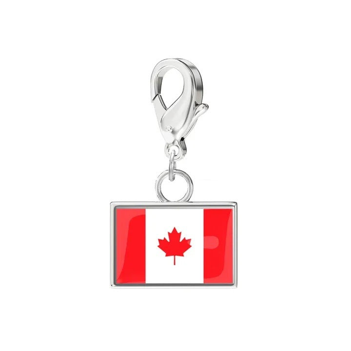 The World Traveler Flag Charm