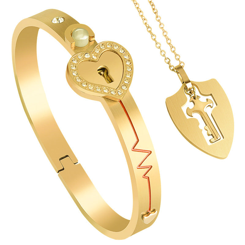 Eternal Bond Lock Bracelet