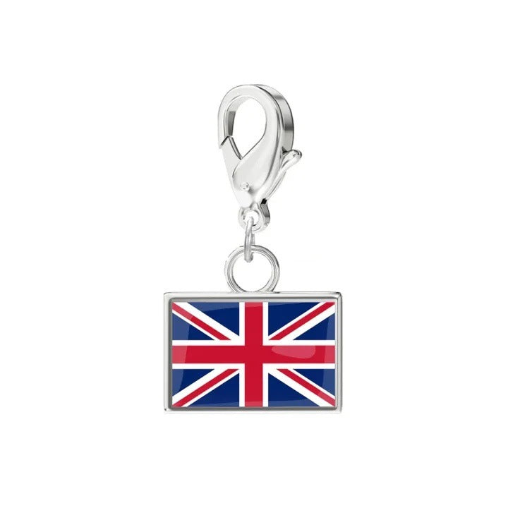 The World Traveler Flag Charm