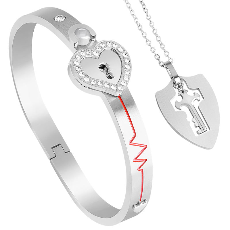 Eternal Bond Lock Bracelet