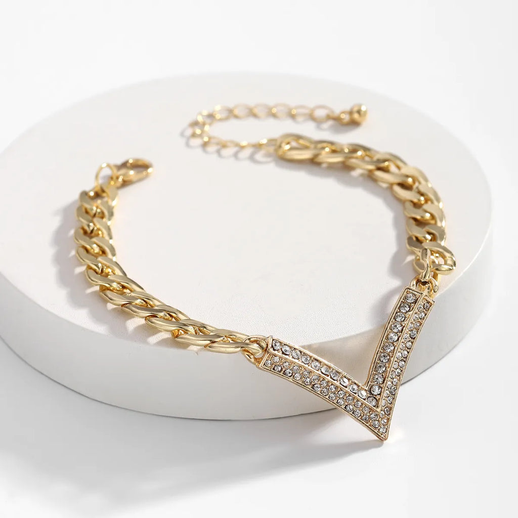 Chevron Open Bangle