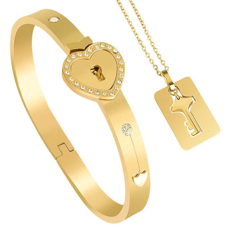Eternal Bond Lock Bracelet