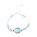 Turquoise Sea Turtle Bead Bracelet