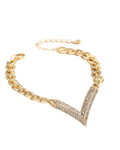 Chevron Open Bangle