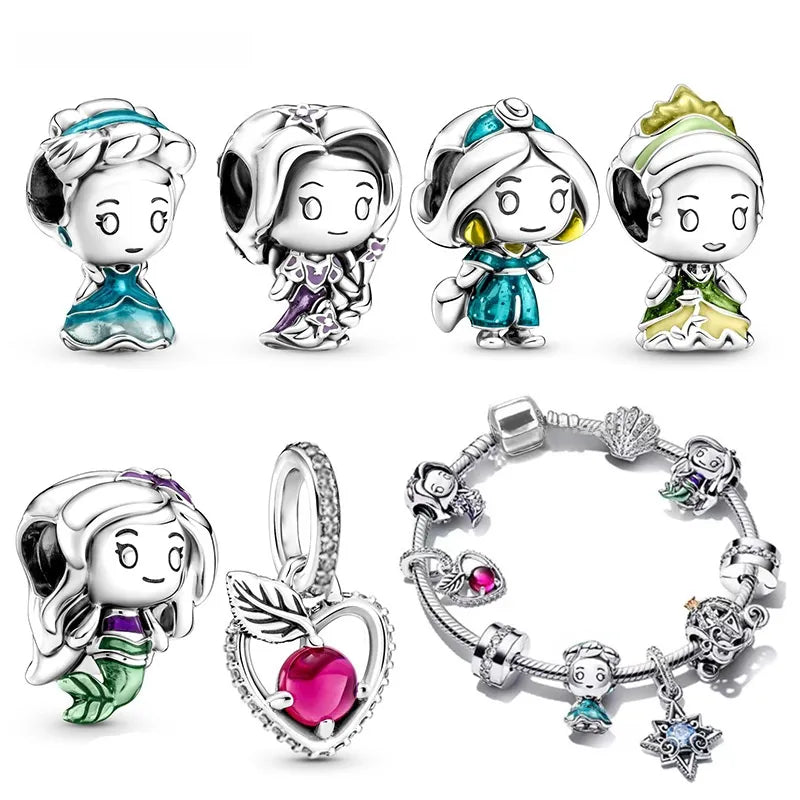 Purple Rapunzel Princess Charm