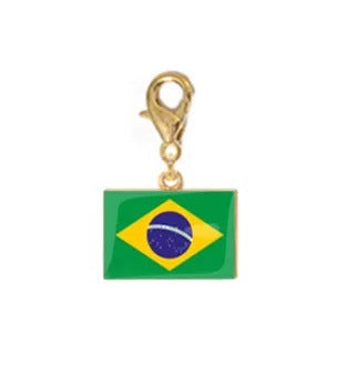 The World Traveler Flag Charm