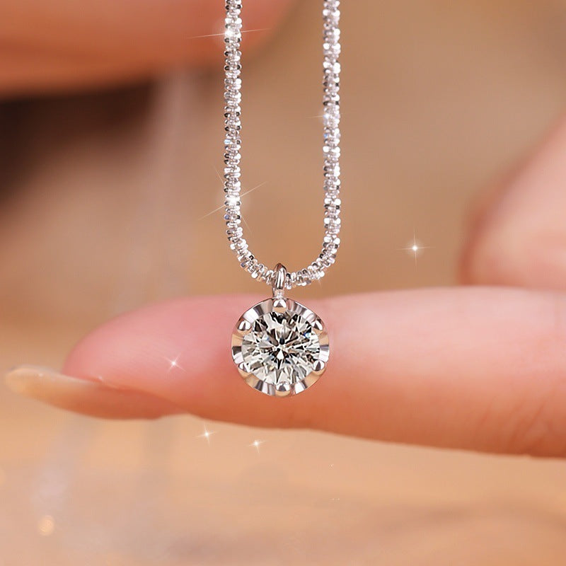 Zircon Pendant Adjustable Necklace