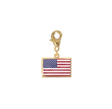 The World Traveler Flag Charm