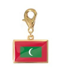 The World Traveler Flag Charm