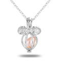 Pearl Necklace with Arch Pendant