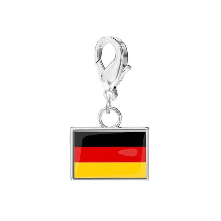 The World Traveler Flag Charm