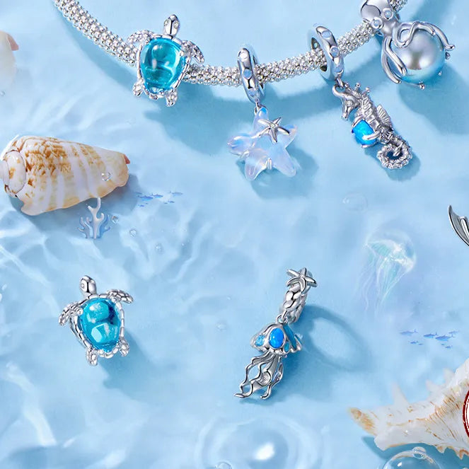 Ocean Breeze Sea Turtle Charm