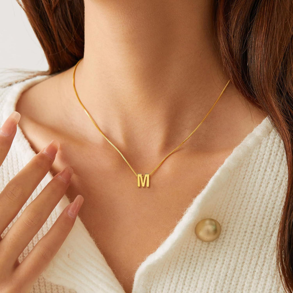 The Classic Initial Charm Necklace