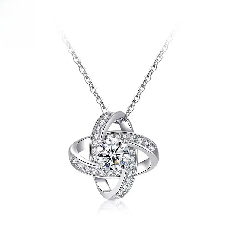 Four-Leaf Fortune Pendant